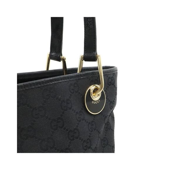 Pre Loved Gucci GG canvas Women Black Tote Bags - Picture 7 of 8
